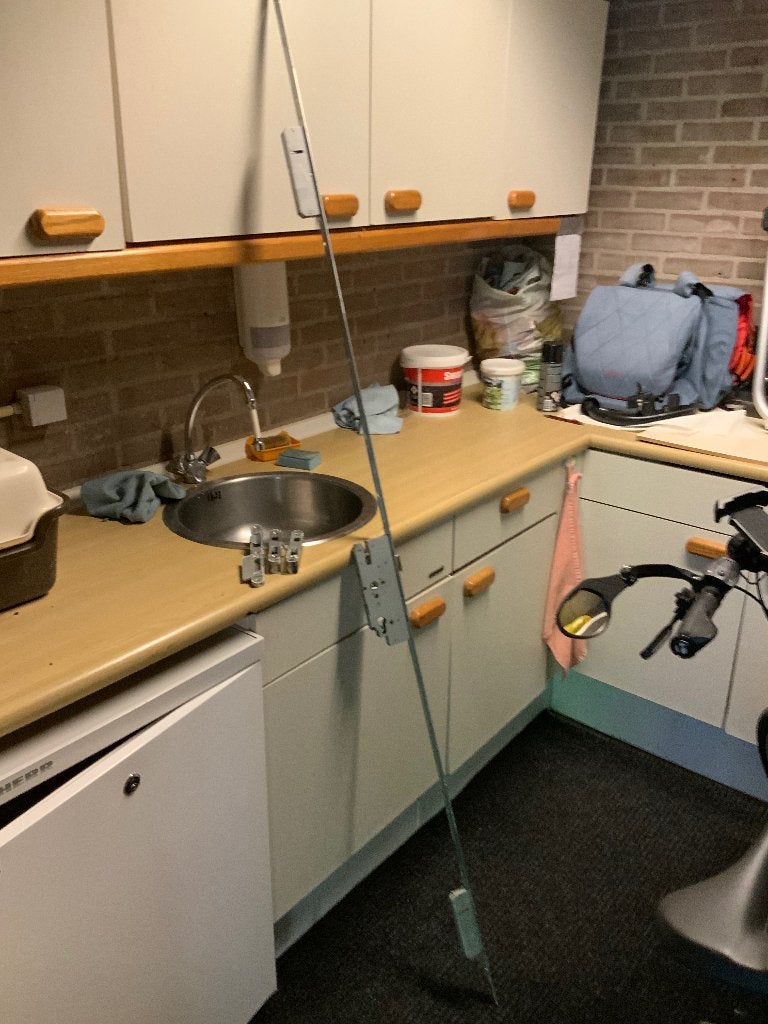 Driepunt slot, Doe-het-zelf en Verbouw, Hang- en Sluitwerk, Ophalen, Gebruikt, Overige materialen, Overige typen