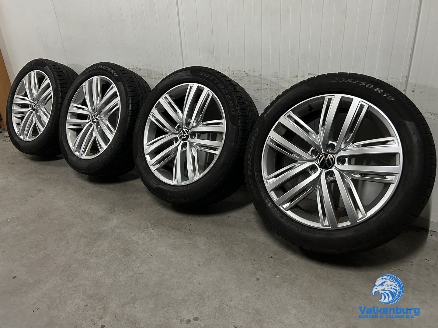 6-7mm! Originele VW Tiguan II 5NA Auckland 19 inch velgen 5x