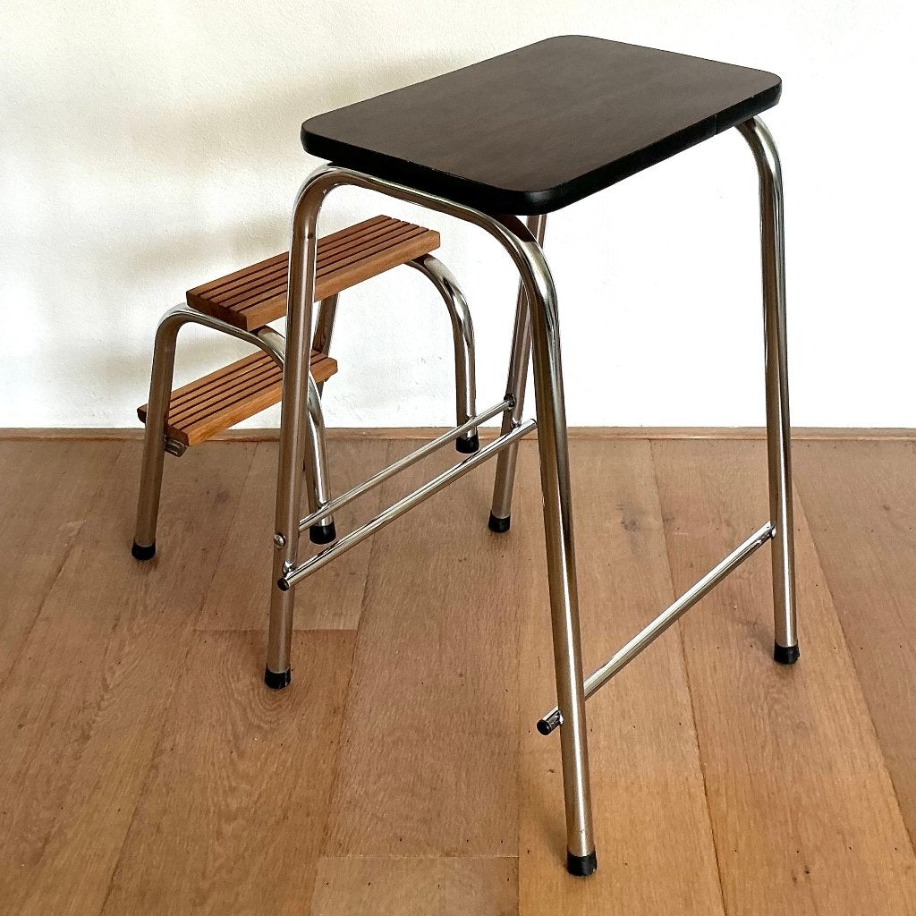 Vintage Brabantia keukentrapje/krukje, Ophalen, Huis en Inrichting