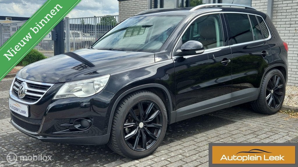 Volkswagen Tiguan 2.0 TSI Track&Field 4Motion LEDER TREKHAAK, Auto's, Volkswagen, Bedrijf, Te koop, Tiguan, 4x4, ABS, Airbags
