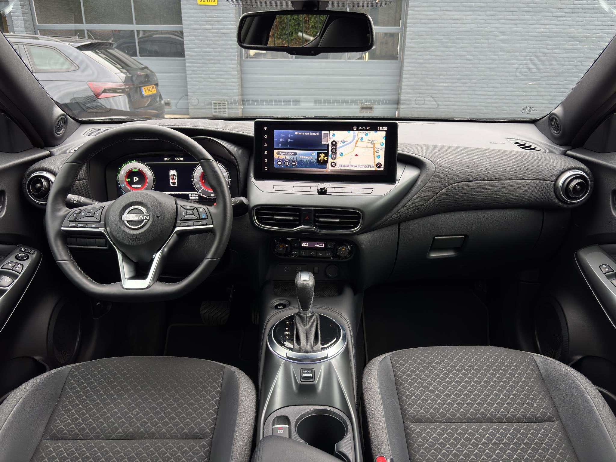 Nissan Juke 1.6 Hybrid N-Sport | 360° Camera | Adaptive Cru, Auto's, 12 maanden, Stof, Gebruikt, Zwart