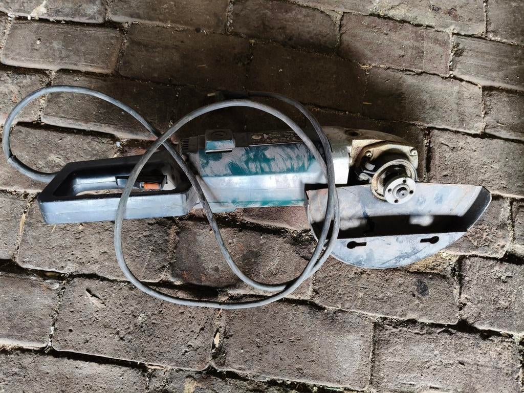 Cirkelzaag en Slijptol - Gebruikt, Doe-het-zelf en Verbouw, Gereedschap | Slijpmachines, Ophalen of Verzenden, Gebruikt, 1000 watt of meer