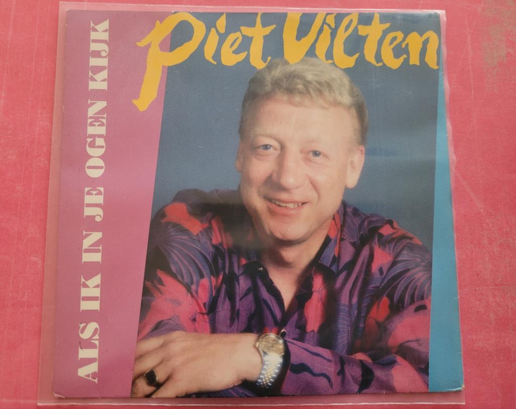 Piet Vilten - Als ik in je ogen kijk, Ophalen, Zo goed als nieuw, Overige formaten, Levenslied of Smartlap