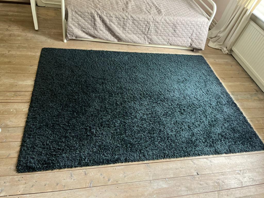 Gratis vloerkleed, Huis en Inrichting, Stoffering | Tapijten en Kleden, Ophalen, 200 cm of meer, Zo goed als nieuw, Grijs