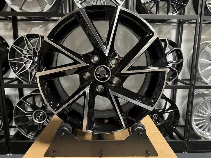 16" SKODA RS Look Sportvelgen SKODA OCTAVIA KODIAQ KAROQ VW, Auto-onderdelen, Banden en Velgen, Ophalen of Verzenden, Nieuw, 16 inch
