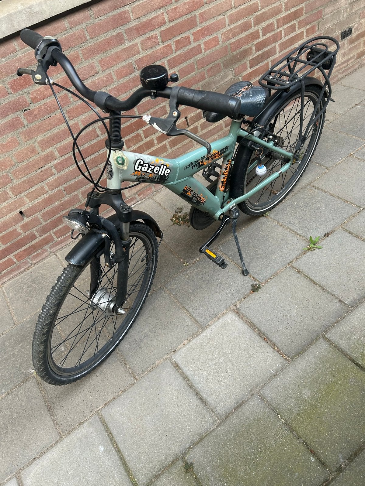 Gazelle kinderfiets, Ophalen, Gebruikt, Velgrem, Minder dan 49 cm