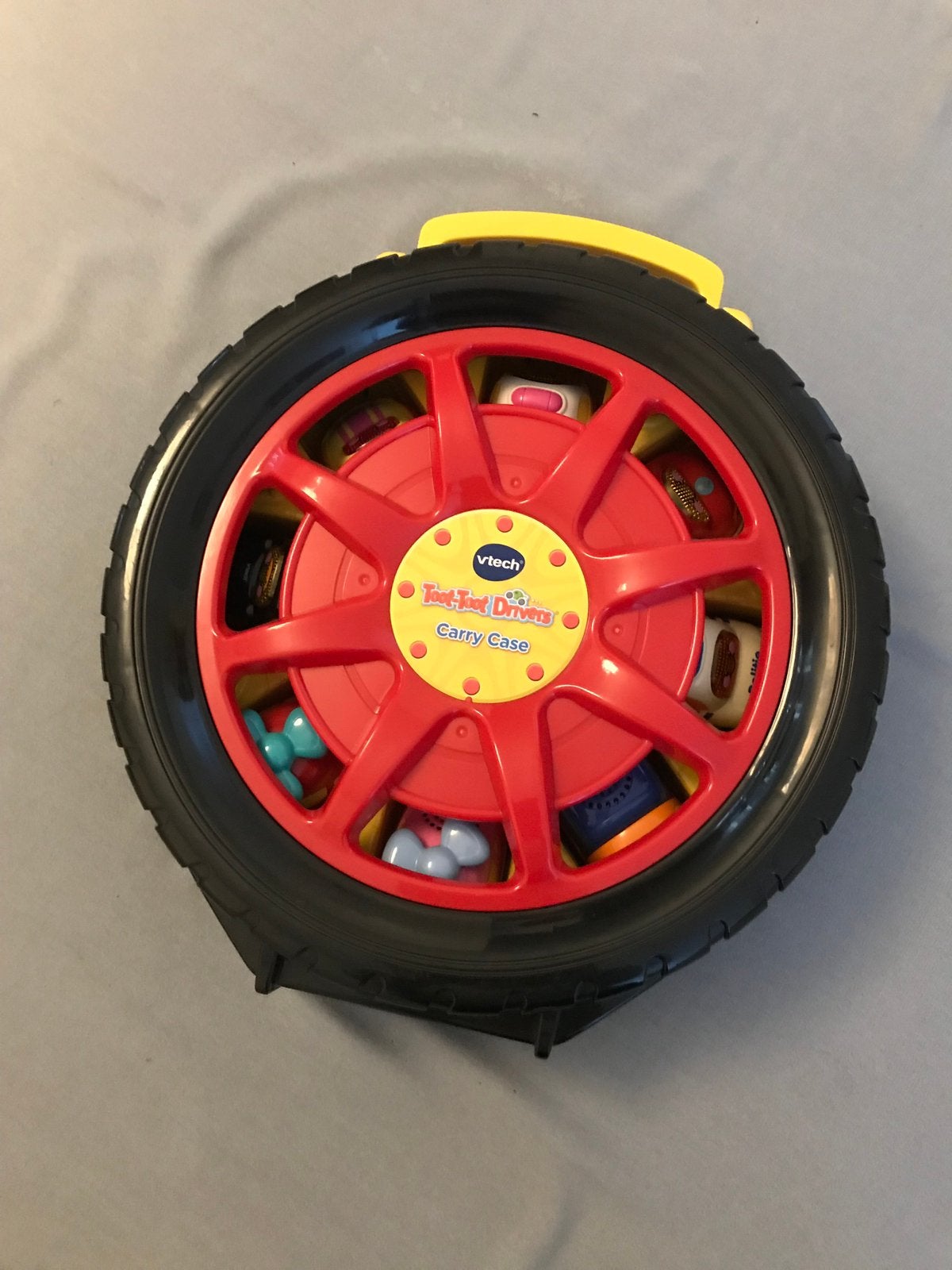 Vtech toet toet auto’s opbergwiel opbergbak wiel carry case, Kinderen en Baby's, Speelgoed | Vtech, Ophalen of Verzenden, Zo goed als nieuw