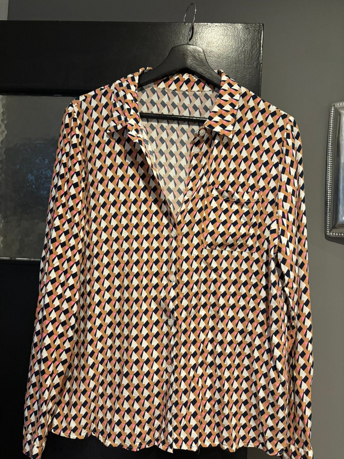 Minus blouse maat 38, Kleding | Dames, Ophalen of Verzenden, Zo goed als nieuw, Maat 38/40 (M), Meerkleurig