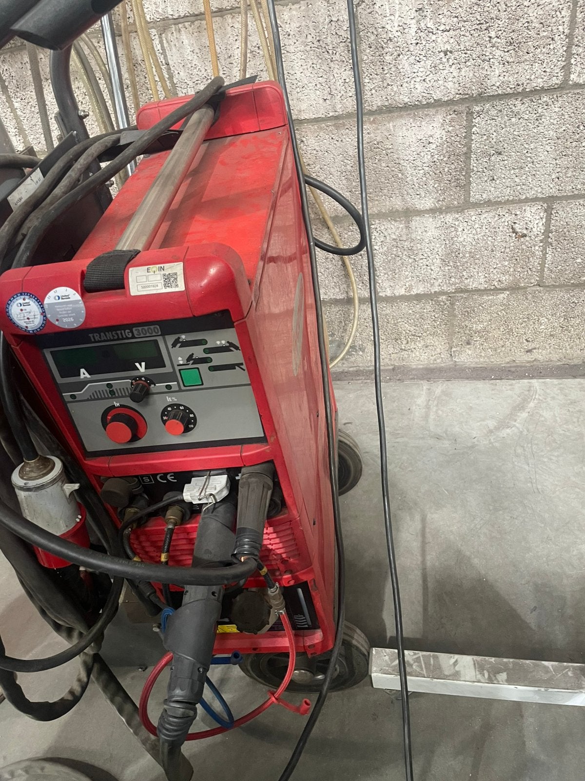 Fronius Transtig 3000 Tig lasapparaat, Ophalen, Gebruikt, 150 tot 250 ampère, Tig