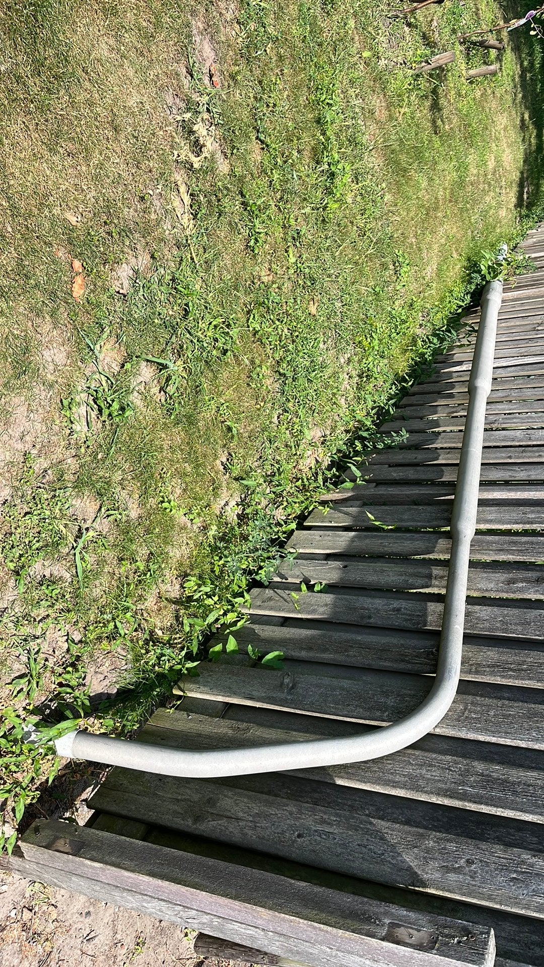 Lantaarnpaal, Tuin en Terras, Buitenverlichting, Ophalen, Gebruikt, Staande lamp, Netvoeding