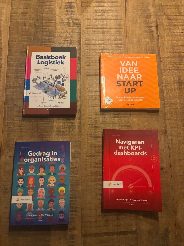 Boeken business studies/ finance&control jaar 1, Boeken, Verzenden, Beta, Zo goed als nieuw, HBO