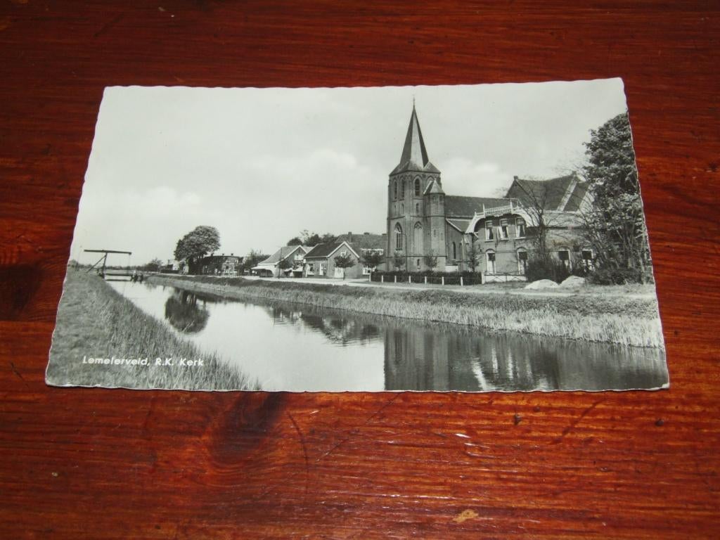686- LEMELERVELD, R.K. KERK, Verzenden, 1960 tot 1980, Gelopen, Overijssel