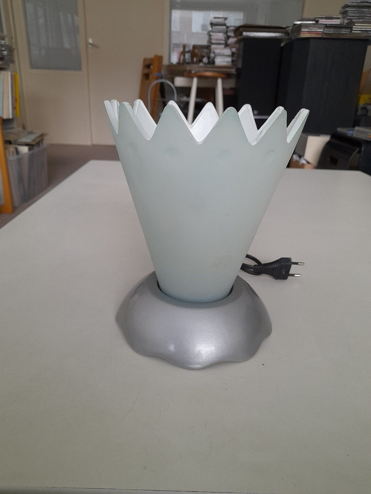 Commodelamp glas Hema - nieuwst., Ophalen, E14 (klein), 22 cm, Glas