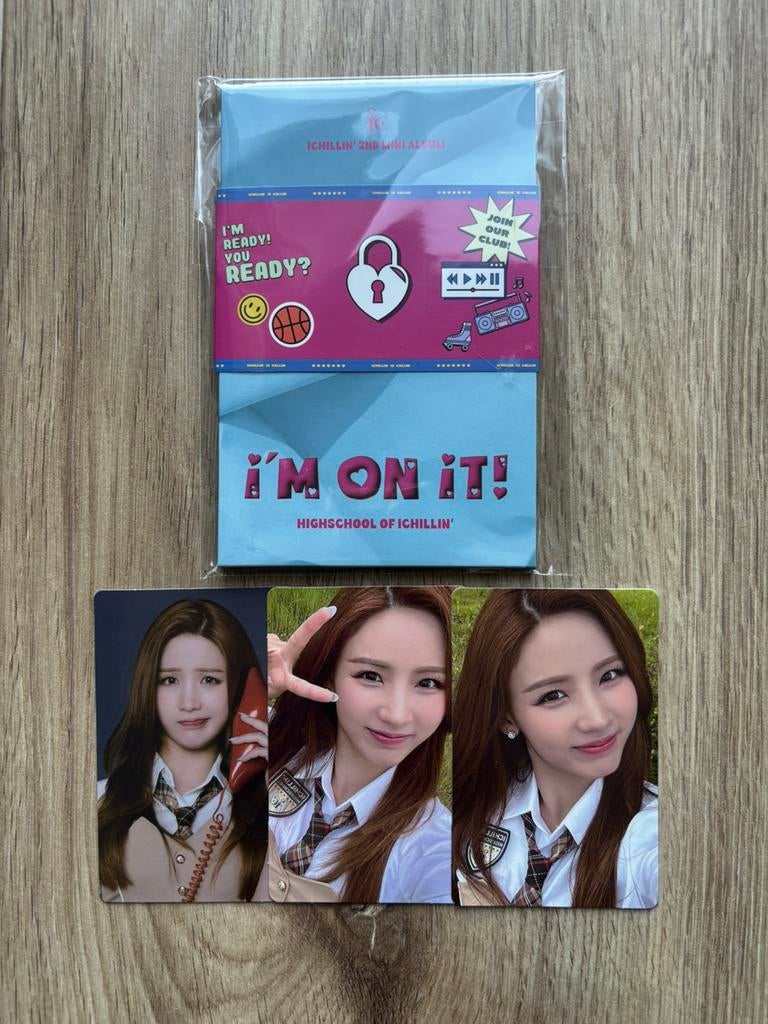 ichillin i’m on it! album poca compleet jiyoon kpop k.pop, Ophalen of Verzenden, Zo goed als nieuw, Foto of Kaart