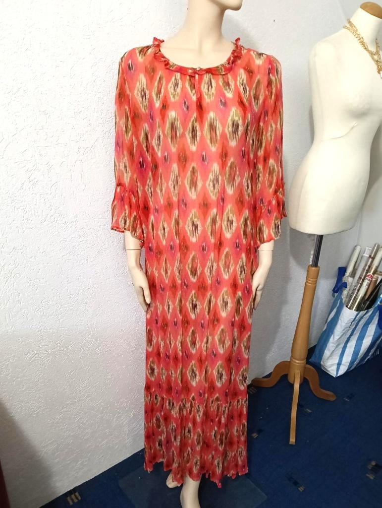 Moliin jurk maat L Maxi dress, Kleding | Dames, Jurken, Moliin, Maat 42/44 (L), Ophalen of Verzenden, Zo goed als nieuw