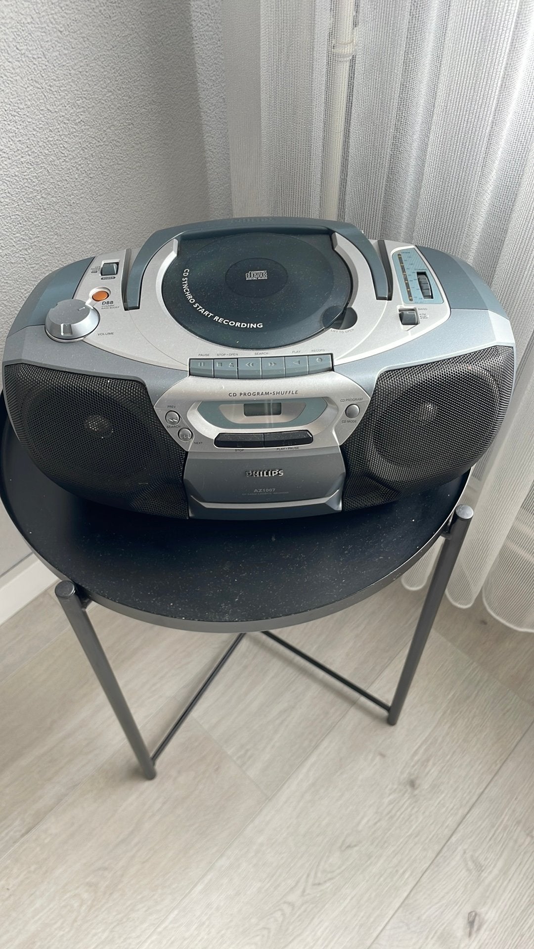 Philips cd/radio/cassette recorder, Ophalen, Philips