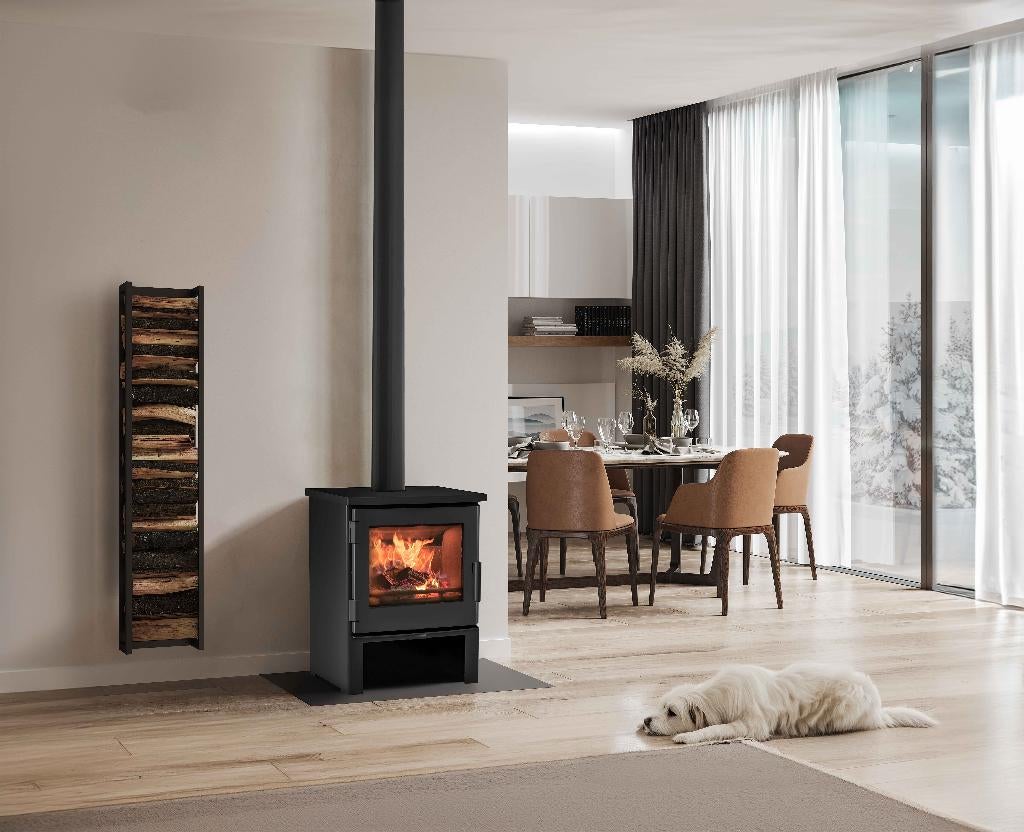 Houtkachel Bex | Nordic Fire, Huis en Inrichting, Kachels, Ophalen of Verzenden, Vrijstaand, Hout, Nieuw