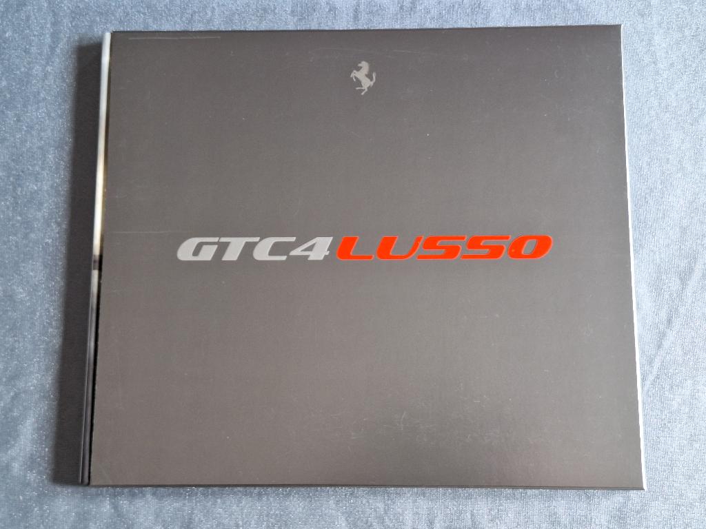 Brochure FERRARI GTC4 LUSSO Nr.5599/16 - IT-EN, Verzenden, Zo goed als nieuw, Ferrari