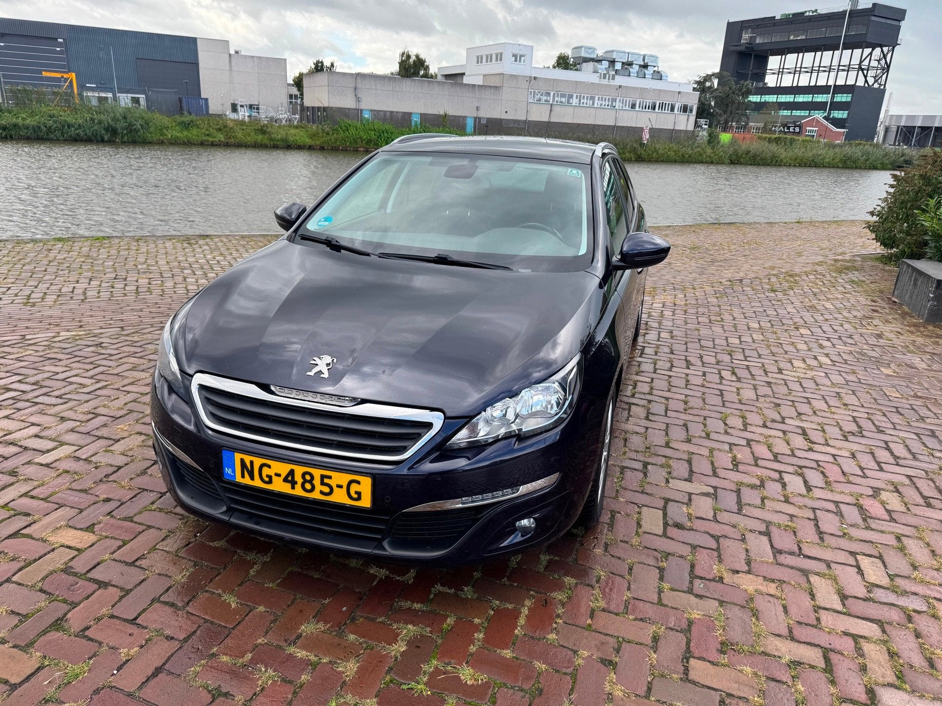 Peugeot 308 SW 1.6 BlueHDI Blue Lease Executive EXPORT, Voorwielaandrijving, Gebruikt, 4 cilinders, Blauw