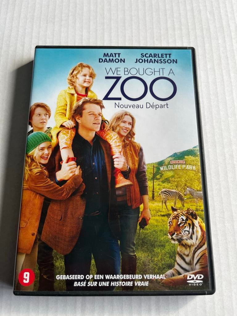 We Bought a Zoo DVD - Matt Damon, Scarlett Johansson, Vanaf 9 jaar, Ophalen of Verzenden, Gebruikt, Romantische komedie