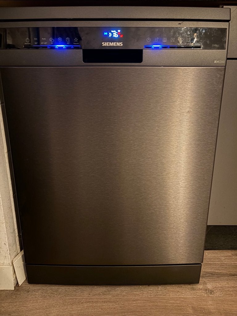 Siemens SN23EI1300N Vrijstaande Vaatwasser Zwart, Ophalen, Gebruikt, 60 cm of meer, 85 tot 90 cm