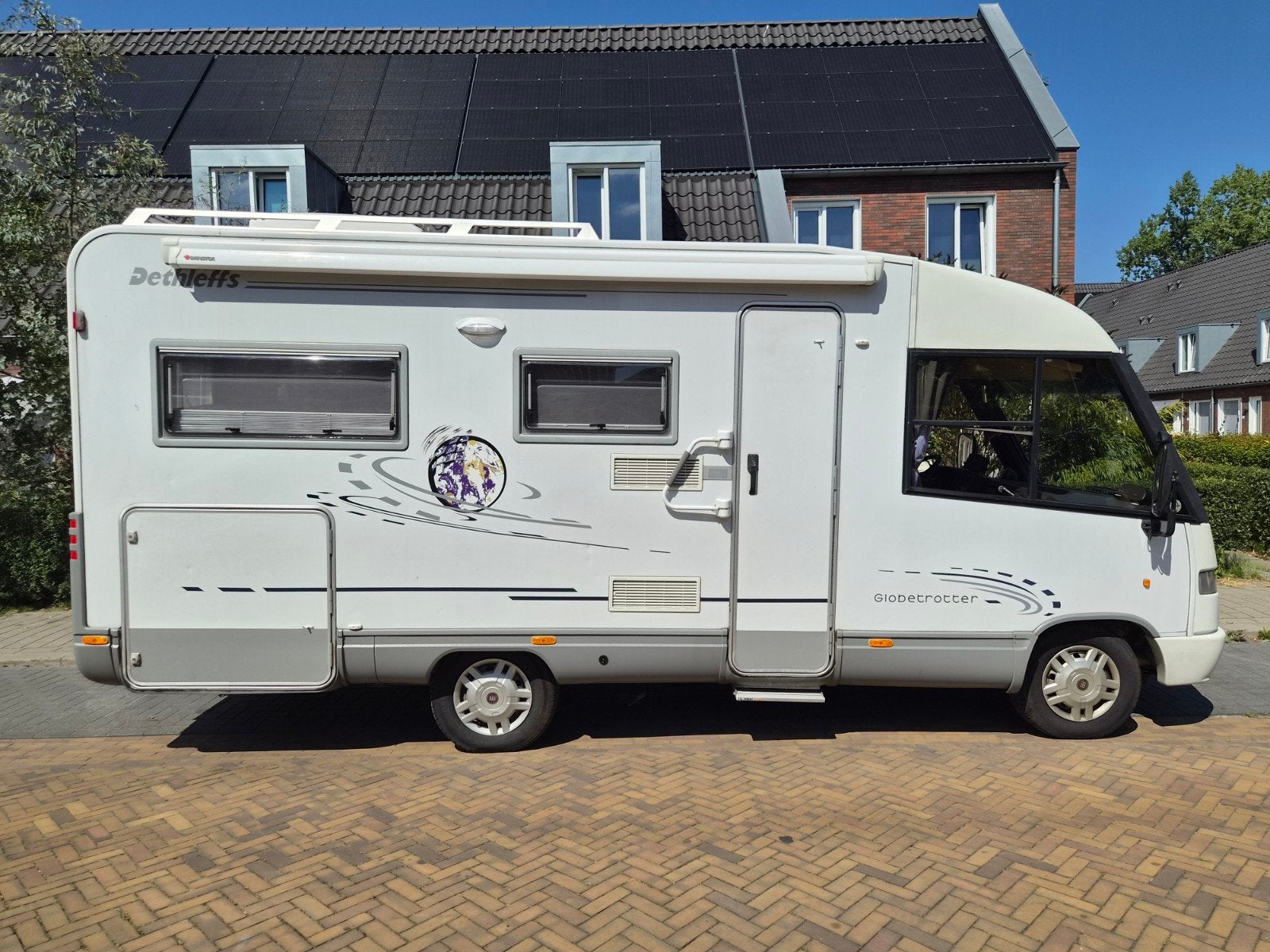 Goed onderhouden fiat 2500 turbo camper,, Integraal, Chemisch toilet, Ringverwarming, Fietsendrager