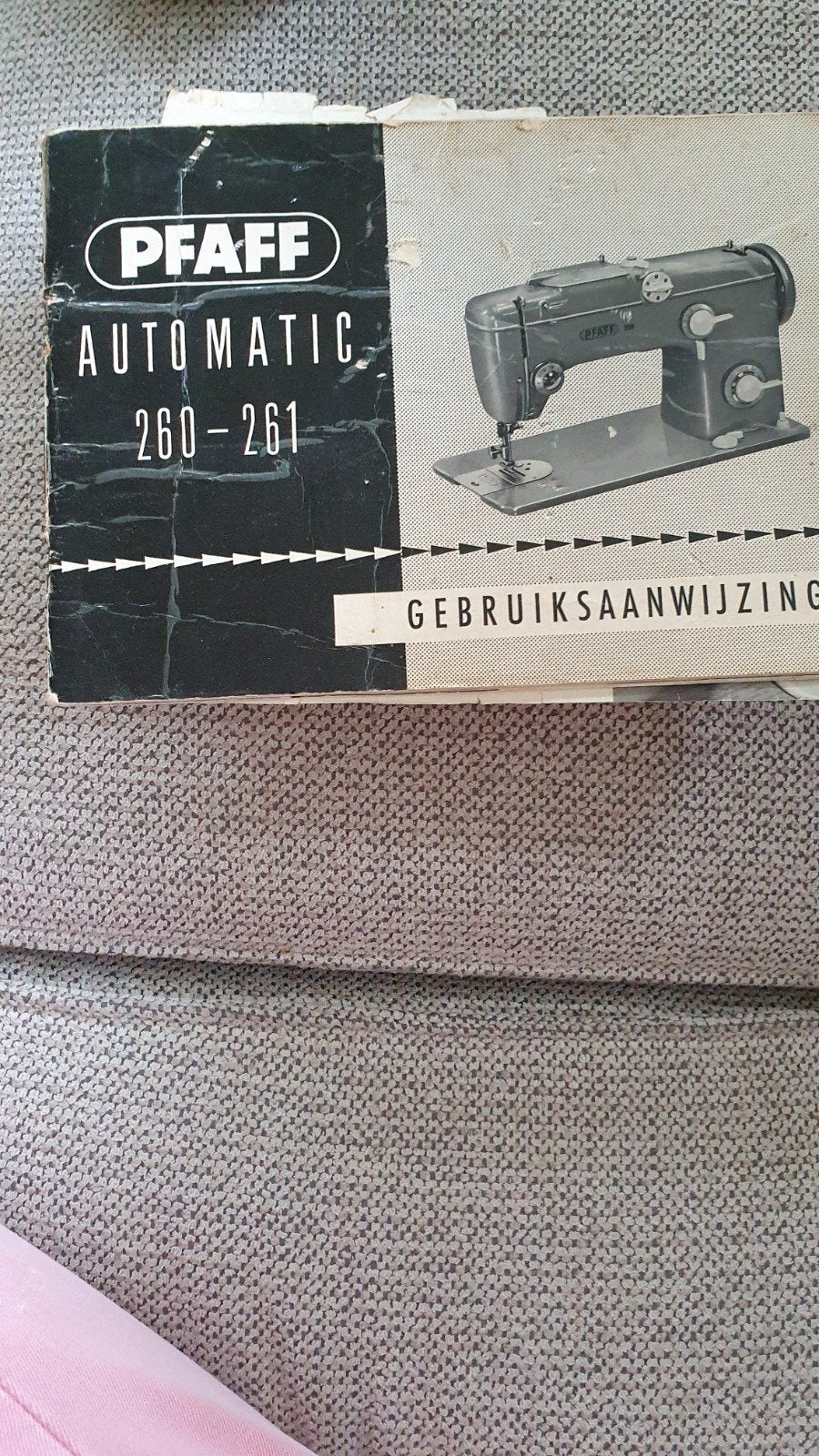 Pfaff Automatic 260-261 Naaimachine Handleiding, Ophalen of Verzenden, Gebruikt, Toebehoren, Pfaff