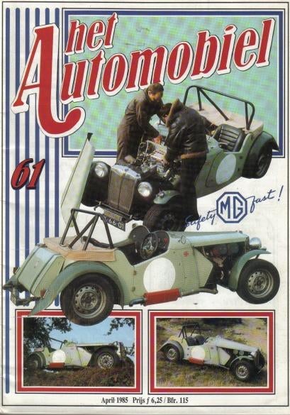 Automobiel 61 1985 : MG TD - Simca - DKW SB - Peugeot diesel, Boeken, Ophalen of Verzenden, Gelezen, Algemeen