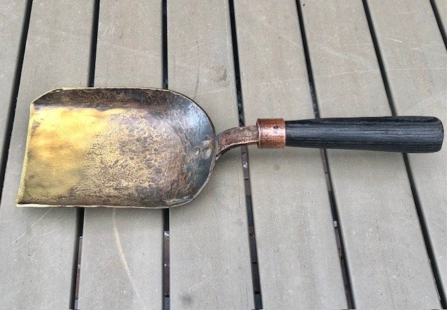 Prachtige Antieke Koperen Schep (ca. 1900), Antiek en Kunst, Antiek | Gereedschap en Instrumenten, Ophalen of Verzenden