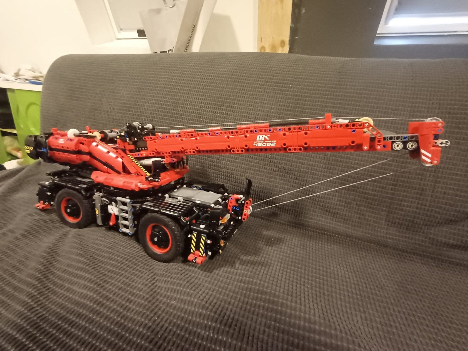 LEGO Technic Rough Terrain Crane. Set: (42082), Gebruikt, Lego, Overige typen, Ophalen of Verzenden