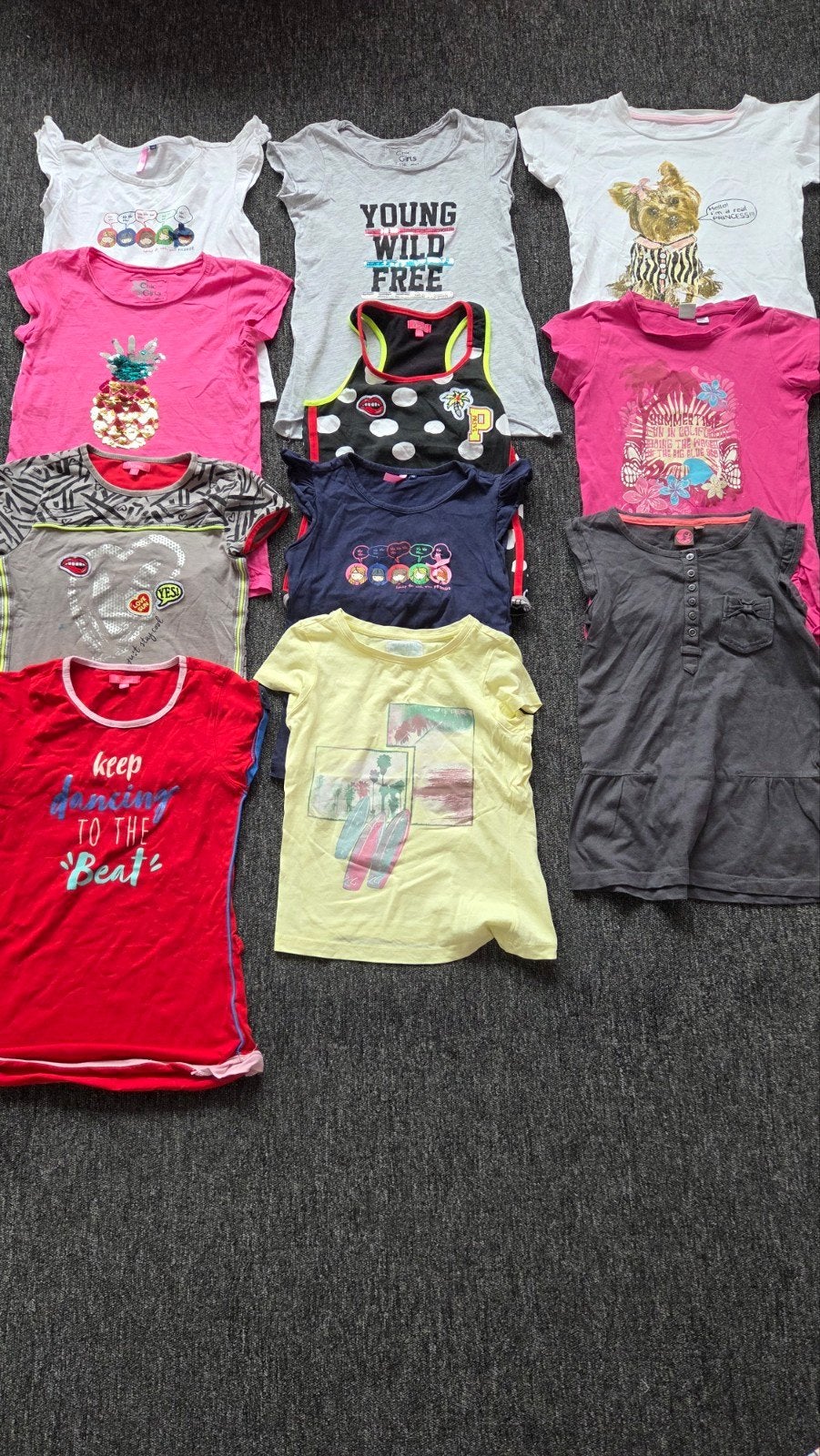 Mooie zomerkleding voor meisjes maat 128, Ophalen of Verzenden, Zo goed als nieuw, Maat 128