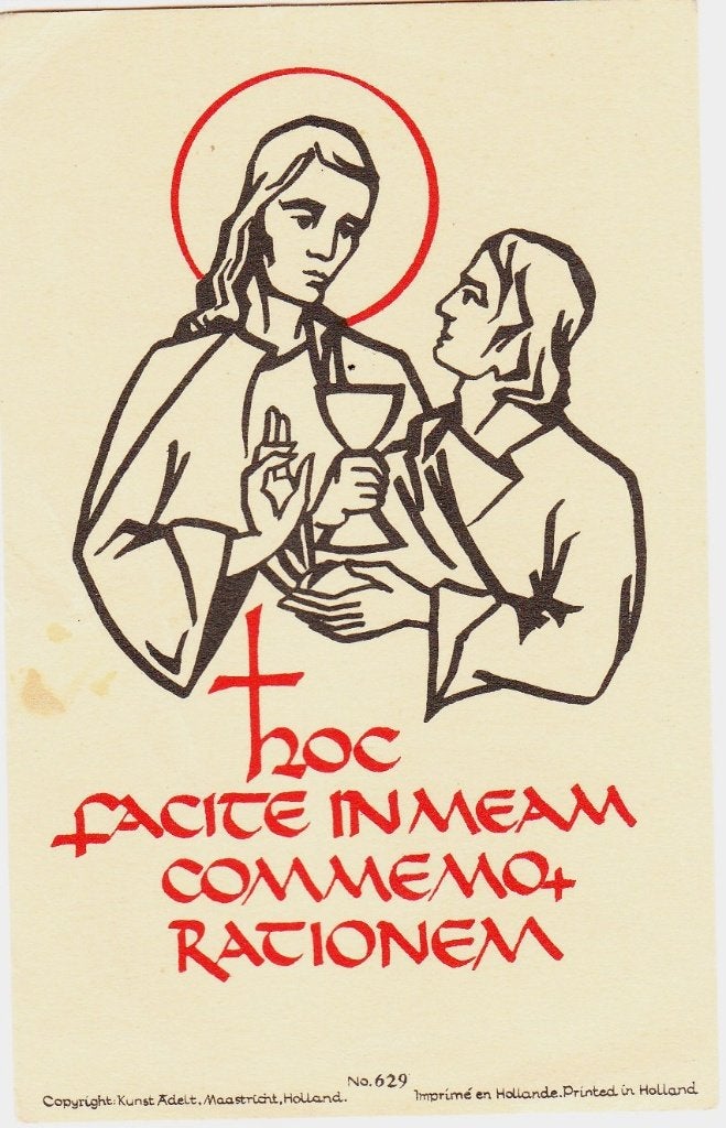Horssen zilveren priesterfeest Wagemakers 1959, Ophalen of Verzenden, Gebruikt, Overige typen, Christendom | Katholiek