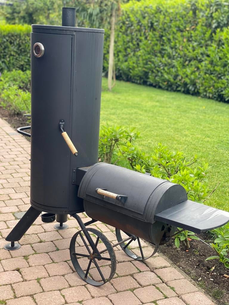 BBQ rookoven, Tuin en Terras, Tuinhaarden, Ophalen, Gebruikt