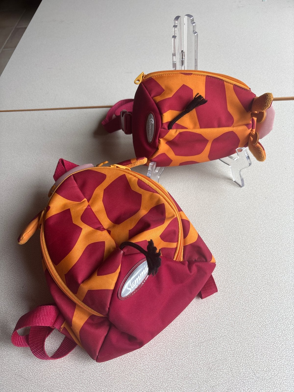 Samsonite Sammies rugzak en heuptasje - Giraffe design, Kinderen en Baby's, Ophalen of Verzenden, Gebruikt