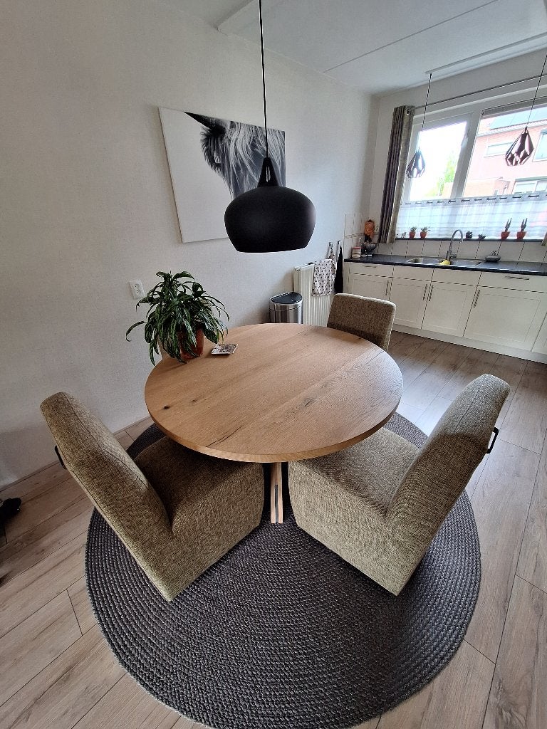Tafelstoelen, Huis en Inrichting, Ophalen, Overige kleuren, Zo goed als nieuw, Vier