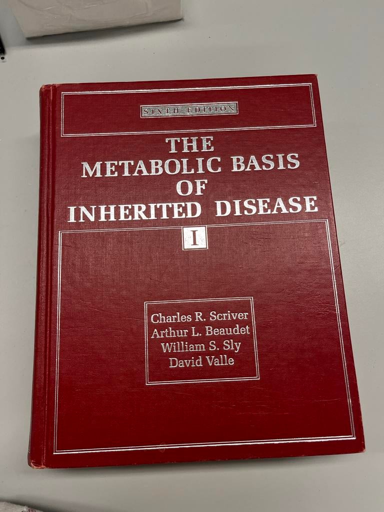 The Metabolic Basis of Inherited Disease - Zesde Editie, Boeken, Ophalen of Verzenden, Beta, Gelezen, WO