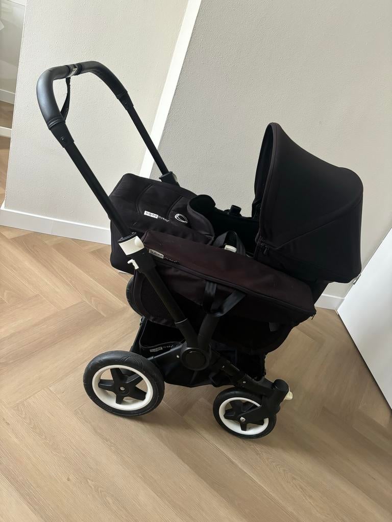 Bugaboo Donkey 2 kinderwagen - in goede staat, Kinderwagen, Ophalen of Verzenden, Zo goed als nieuw, Duowagen
