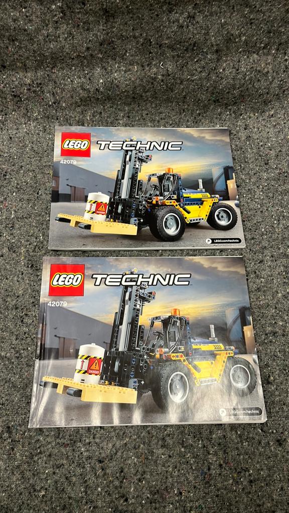 LEGO Technic 42079 Heftruck Bouwinstructies, Ophalen of Verzenden, Gebruikt