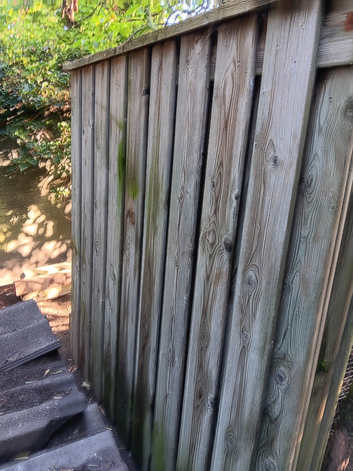 te koop schutting , 4 panelen breed, Tuin en Terras, Schuttingen, Ophalen, Hout, 6 meter of meer, 1 tot 2 meter