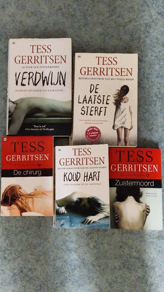Tess Gerritsen Boeken., Ophalen, Gelezen, Tess Gerritsen