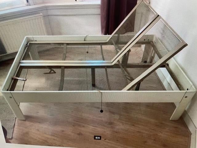Auping auronde bed 180 X 200 X 48 cm, Ophalen, Gebruikt, Tweepersoons, 180 cm