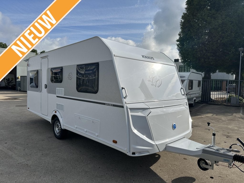 Knaus Sport 500 EU AANBIEDING!!, Schokbreker, Rondzit, 7 tot 8 meter, Bedrijf
