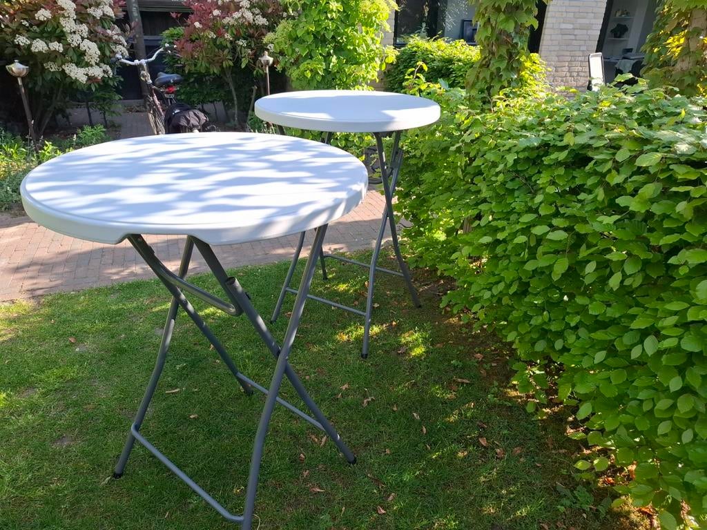 Twee Statafels! 2 party tables, Examen feestje. Eindhoven, Huis en Inrichting, Tafels | Statafels, Ophalen, Zo goed als nieuw