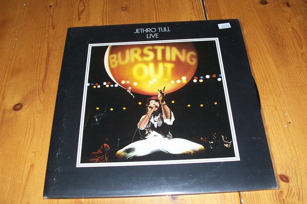 Jethro Tull – Live - Bursting Out dubbel album, Overige genres, Ophalen of Verzenden, Zo goed als nieuw, 12 inch