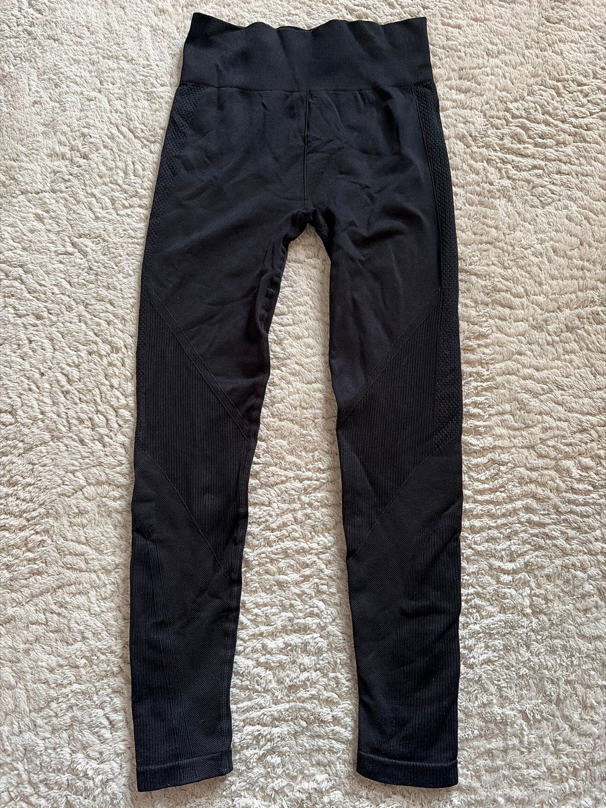 Zwarte sportlegging maat S, Zwart, Ophalen of Verzenden, Maat 36 (S), Fitness of Aerobics