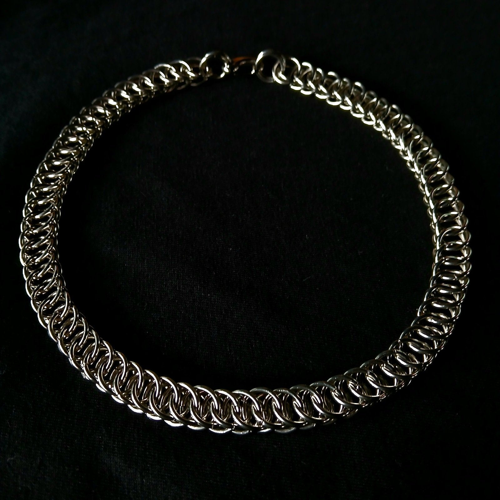 Malienkolder ketting, Ophalen of Verzenden, Nieuw, Zilver, Overige materialen
