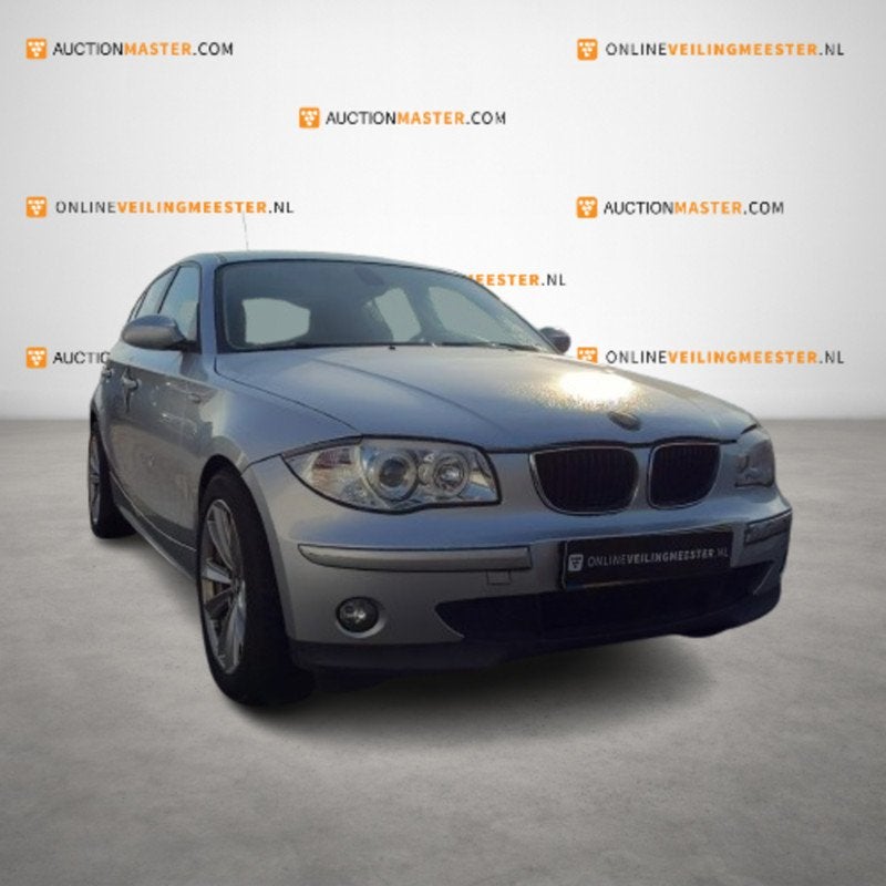 Personenauto, BMW, 1-serie, 116i High Executive, Grijs, 2004, 1-Serie, Overige carrosserieën, Overige brandstoffen, Bedrijf