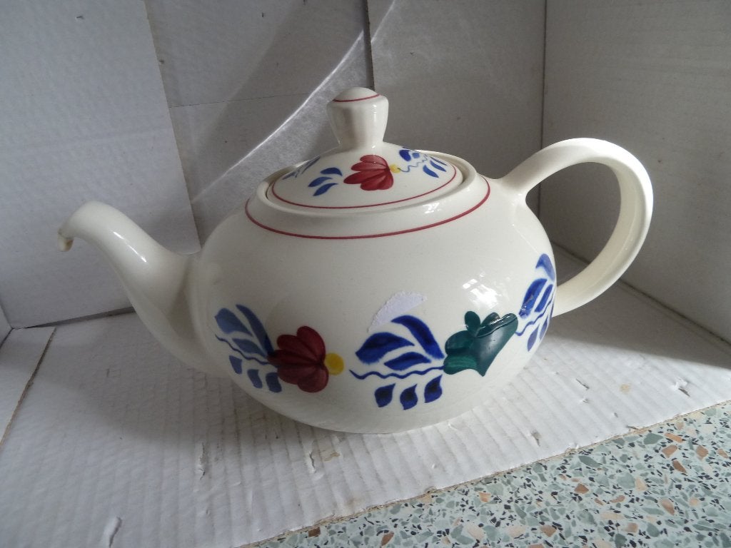 Boerenbont theepot zeeland, Huis en Inrichting, Keuken | Servies, Ophalen, Gebruikt, Aardewerk, Overige typen