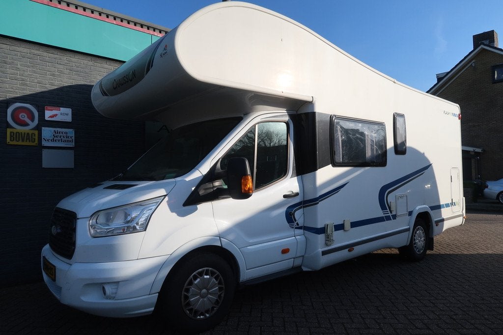 Ford Transit 2.2 Chausson C636 Zeer goed onderhouden nette c, Caravans en Kamperen, Campers, Bedrijf, tot en met 6, Half-integraal