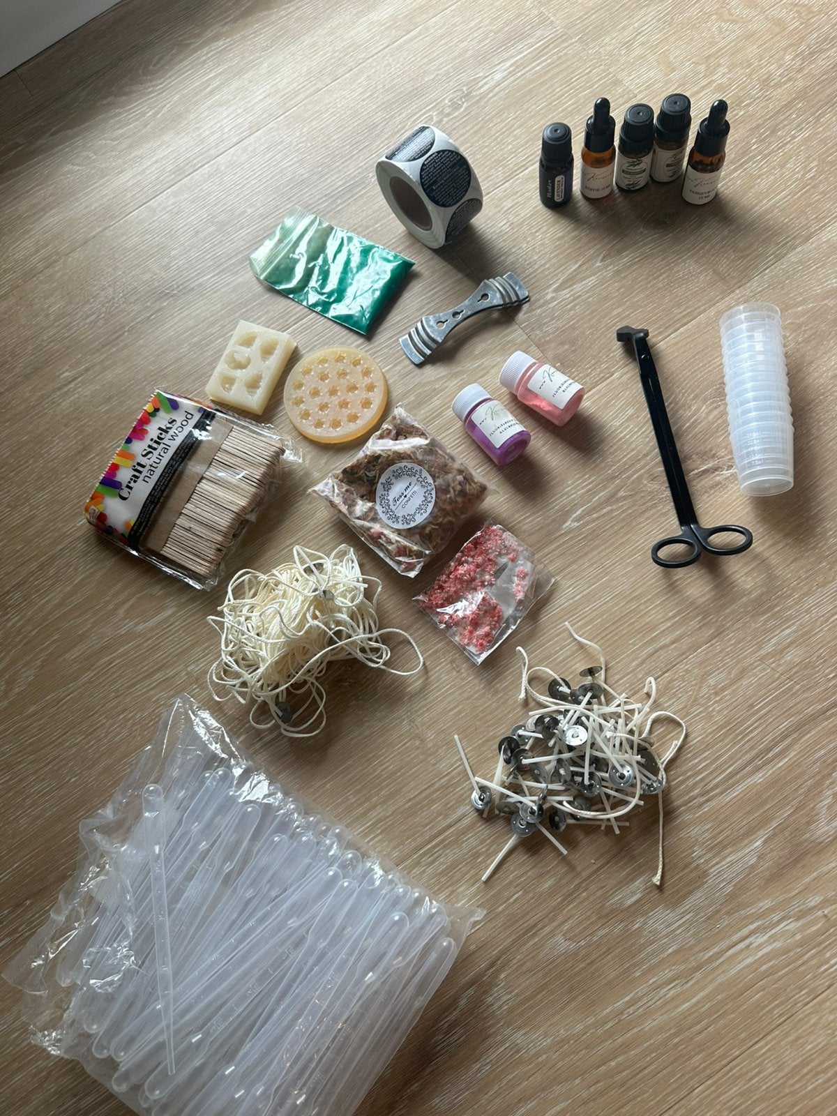 Kaarsen maken benodigdheden, Ophalen of Verzenden, Zo goed als nieuw, Overige thema's, Overige typen